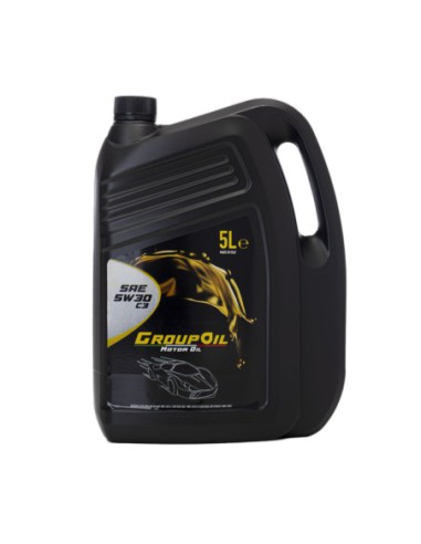 Lubrificanti GROUPOIL 5W30 ACEA C3 1x5L- Olio motore totalmente sintetico formulato con oli base sintetica ad alte prestazioni - 100% made in italy